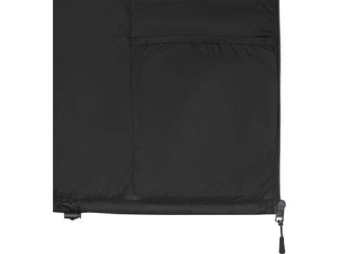 Мужская утепленная телогрейка Epidote из материалов, переработанных по стандарту GRS - сплошной черный