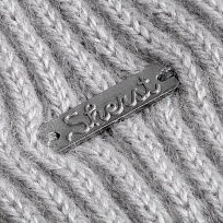 Перчатки Loren, дымчато-серые