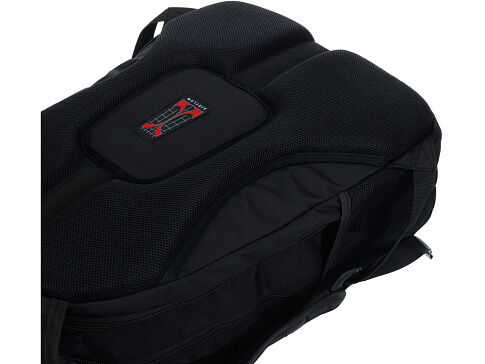 Рюкзак TORBER XPLOR с отделением для ноутбука 15, чёрный, полиэстер 600D, 35x20x47 см, 33л