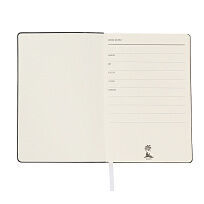 Ежедневник A5 недатированный Simflex в мягком переплёте, белый