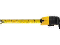 Рулетка длиной 3 метров Rule из переработанной пластмассы, сертифицированной по стандарту RCS - Желтый