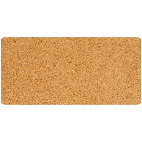 Лейбл кожаный Tuken, S, бежевый