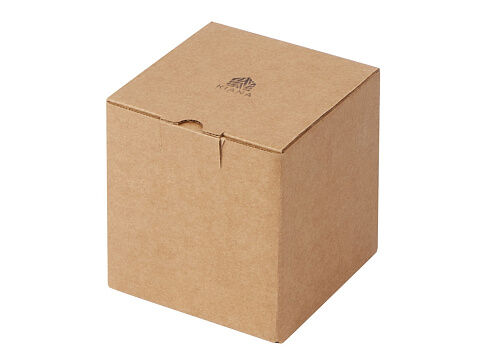 Круглая свечка в бетоне, фитиль дерево, spices