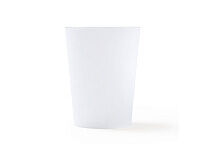 Многоразовая чашка PONTAL из гибкого полипропилена 500 мл, полупрозрачный