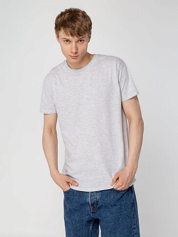 Футболка унисекс Regent 150, светло-серый меланж