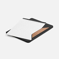 Папка с блокнотом Firmans, черная