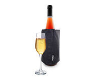 Охладитель-чехол для бутылки вина или шампанского Cooling wrap, черный