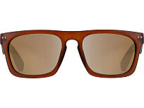 Очки из бамбука с зеркальными линзами Rockwood mirror, коричневый