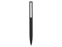 Ручка шариковая пластиковая Bon с покрытием soft touch, черный