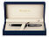 Перьевая ручка Waterman Carene, цвет: Black ST, перо: F или М чернила: blue
