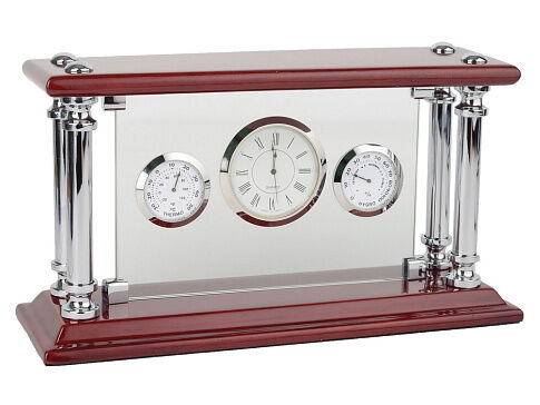 Погодная станция Бейтаун, коричневый/серебристый Погодная станция Бейтаун, коричневый/серебристый