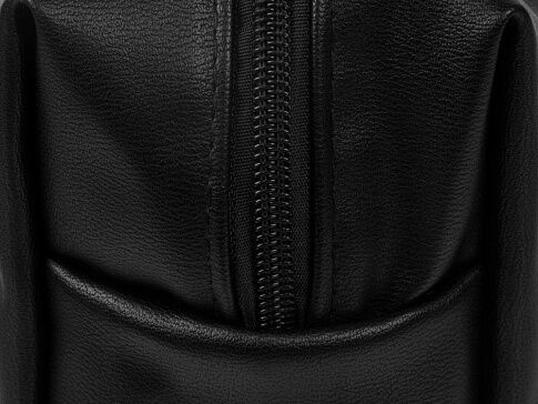 Косметичка из эко-кожи Enio, черный