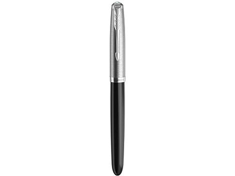 Перьевая ручка Parker 51 CORE BLACK CT, перо: F, цвет чернил: black, в подарочной упаковке.