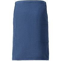 Килт вафельный мужской Onsen, темно-синий, единый размер