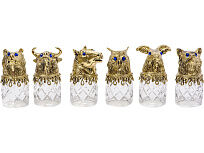 Подарочный набор Русская охота, темно-коричневый/рыжий