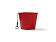 Ведро для охлаждения напитков LAMBIC, объем 6 л, красный