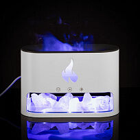 Увлажнитель-ароматизатор Fusion Blaze с имитацией пламени, белый