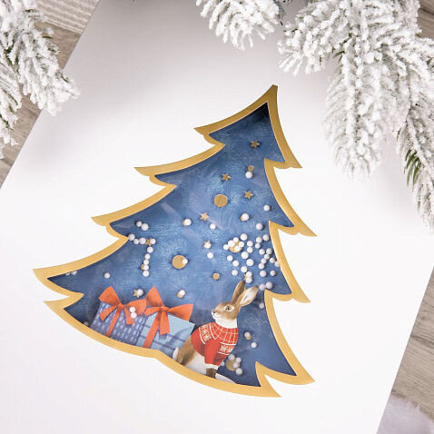 Коробка Christmas Tree, M