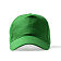 Бейсболка 5-панельная из хлопка FIDES, Папоротниковый