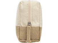 Косметичка Jute с ручкой из хлопка и джута, натуральный