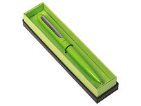 Ручка в футляре Blooming Skate, зеленое яблоко