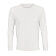 Футболка унисекс с длинным рукавом Pioneer LSL, белая