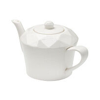 Чайник Diamante Bianco, белый