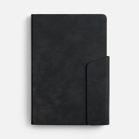 Ежедневник Leadmark, недатированный, черный