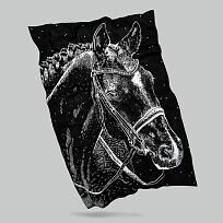 Плед «Вороной»