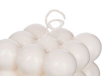 Свеча шарики без отдушки, белый