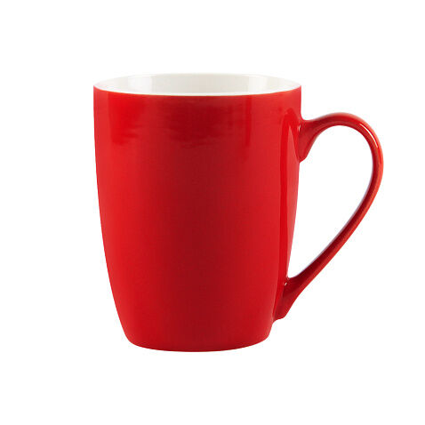 Кружка Elegante, 350мл, красная Кружка Elegante, 350мл, красная