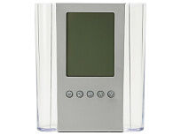 Подставка Минута, прозрачный/серебристый