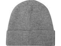 Шапка Nordend, крупный риб, серый меланж