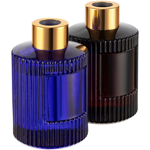 Диффузор ароматический Fragnola, пряная древесина и кардамон, темно-синий