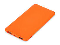 Подарочный набор c блокнотом С3, ручкой и повербанком 5000 mAh, оранжевый