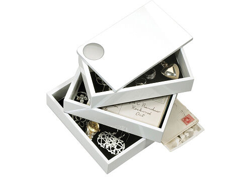 Шкатулка Spindle, белый Шкатулка Spindle, белый