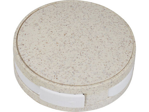 USB-концентратор Kenzu из пшеничной соломы, натуральный