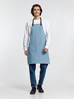 Фартук Denim Team, голубой джинс