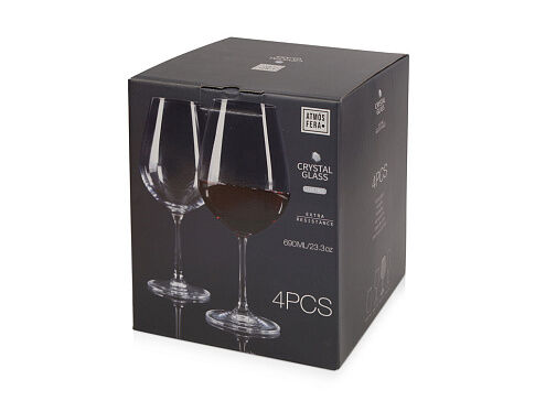 Набор бокалов для вина Crystalline, 690 мл, 4 шт