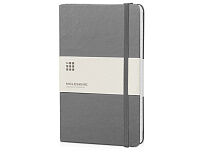 Подарочный набор Moleskine Hemingway с блокнотом А5 и ручкой, серый