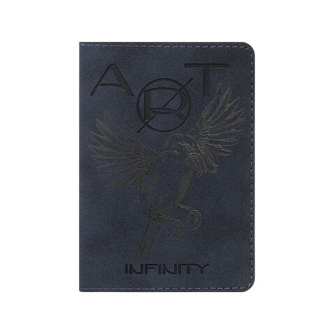 Обложка на паспорт Nuba, синяя