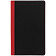 Ежедневник Nice Twice, недатированный, черный с красным