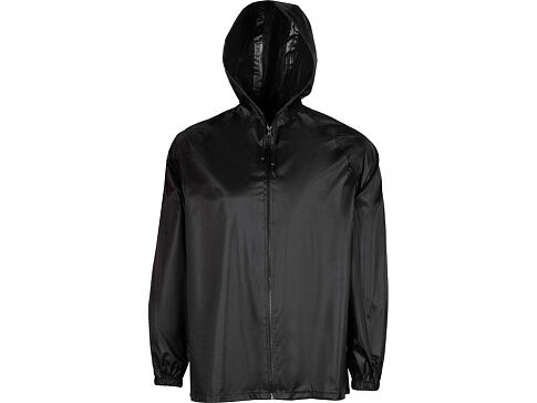 Короткий дождевик Maui из полиэстера, черный