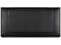 Кошелёк женский BUGATTI Lady Top, чёрный, натуральная воловья кожа, 20х2,5х10,5 см