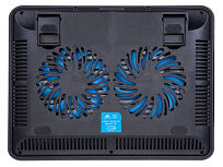 Охлаждающая подставка 5555 для ноутбуков до 15,6, серебристый