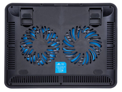 Охлаждающая подставка 5555 для ноутбуков до 15,6, серебристый