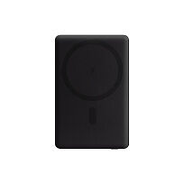 Внешний аккумулятор Atlantis PD 5000mAh с функцией беспроводной зарядки 15W, черный