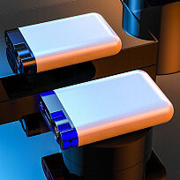 Внешний аккумулятор Strom, 10000 mAh, синий