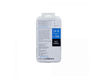 Сетевое зарядное устройство VA4125 с кабелем MFi Lightning, прозрачный