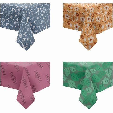 Скатерть с полноцветной печатью Irida на заказ Скатерть с полноцветной печатью Irida на заказ